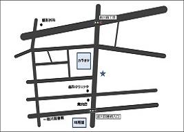 前川地域包括支援センター地図のイラスト