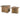 Abeford Accent Coffee Table (Set of 2) - Brown