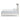 Gerridan Panel Bed - White/Gray / King