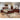 Alisdair Dresser and Mirror - Reddish Brown / 6 Drawer