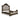 Maylee Upholstered Bed - Dark Brown / California King