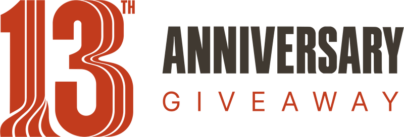 13th Anniversary Giveaway