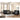 Airdon Rectangular Table (Set of 3) - Bronze Finish