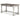 Havalance Home Office Desk - White/Gray