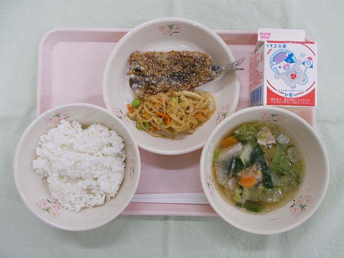 6月5日中学校献立